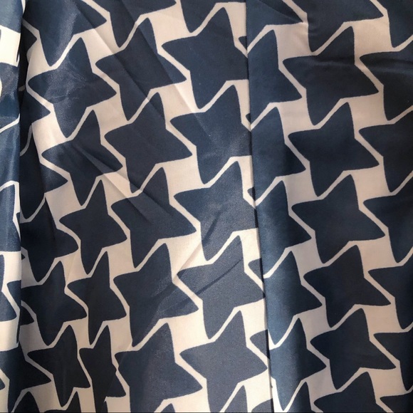 NEW Anthropologie Tulle Delft Blue Wool Toggle Duffle Coat S - Picture 6 of 7